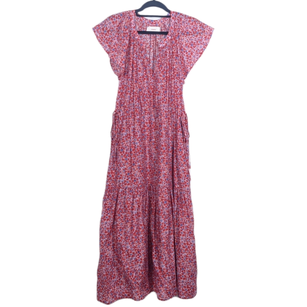 XiRENA Red Floral Maxi Dress